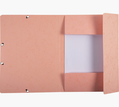 Exacompta Gummibandmappe Aquarel A4 – 3 Klappen, Karton, mehrfarbig, bis 250 Blatt, 5 Stk.