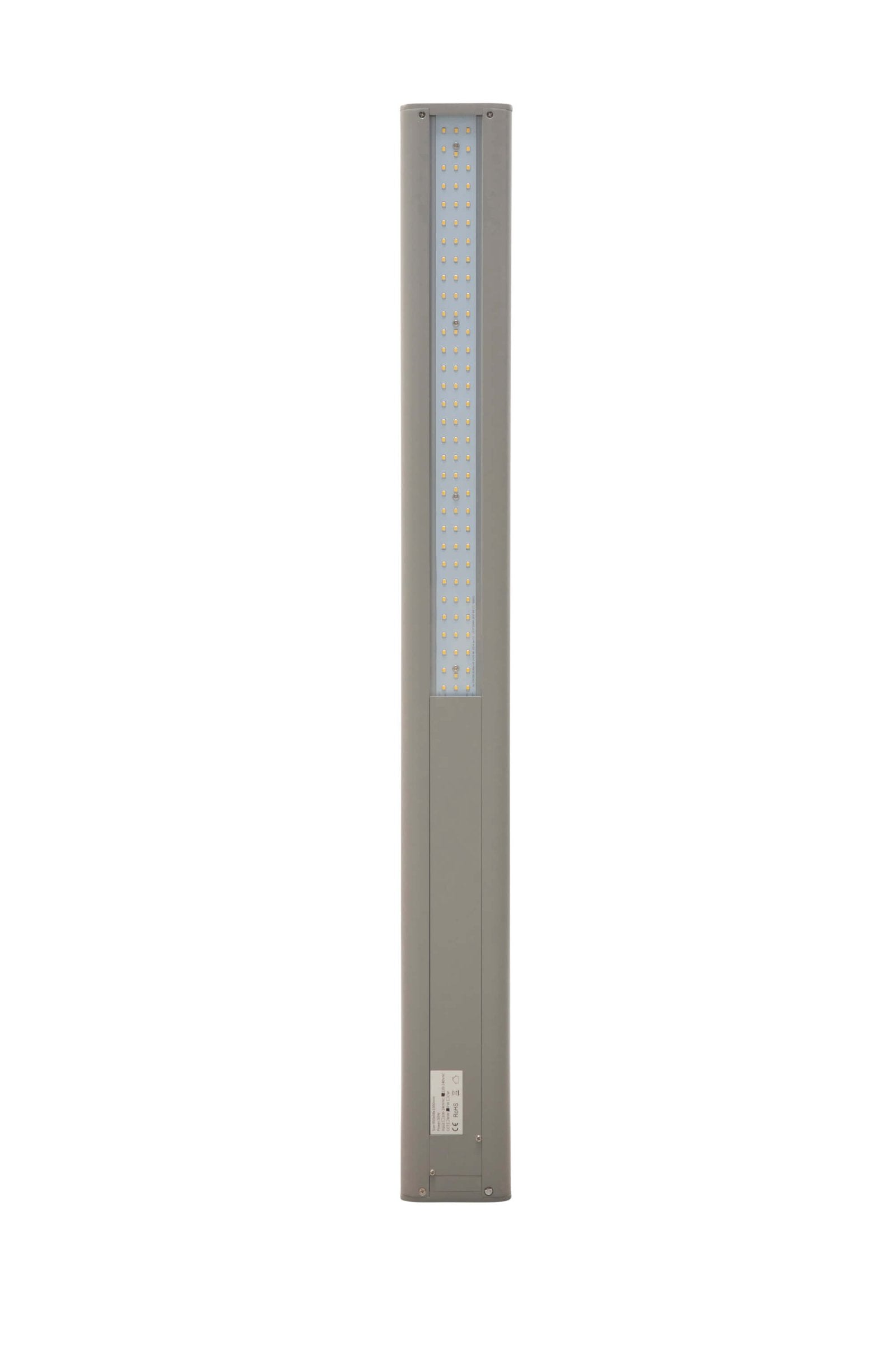 MAUL LED-Stehleuchte jet – 4000 K – 4'650 lm – silber