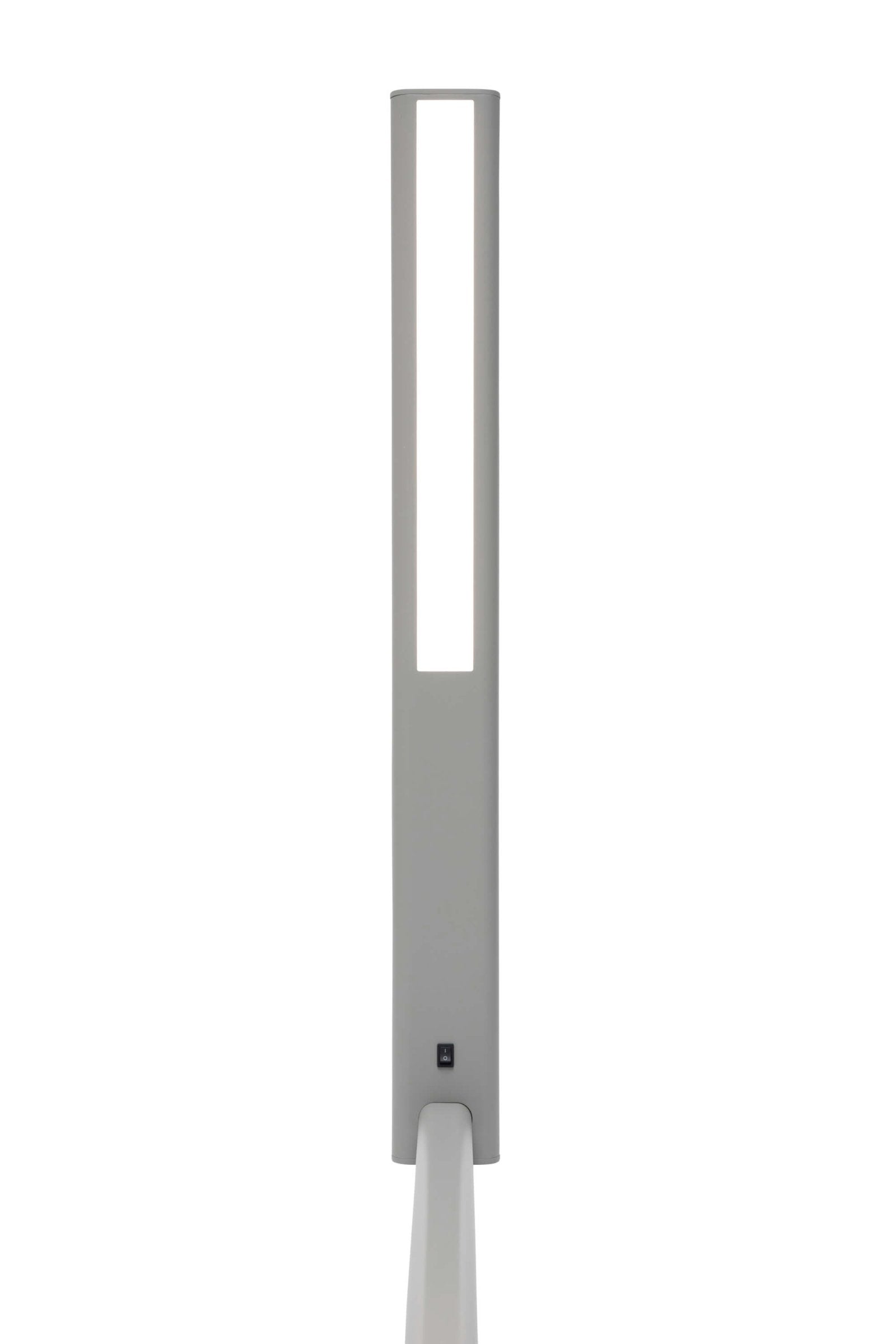 MAUL LED-Stehleuchte jet – 4000 K – 4'650 lm – silber
