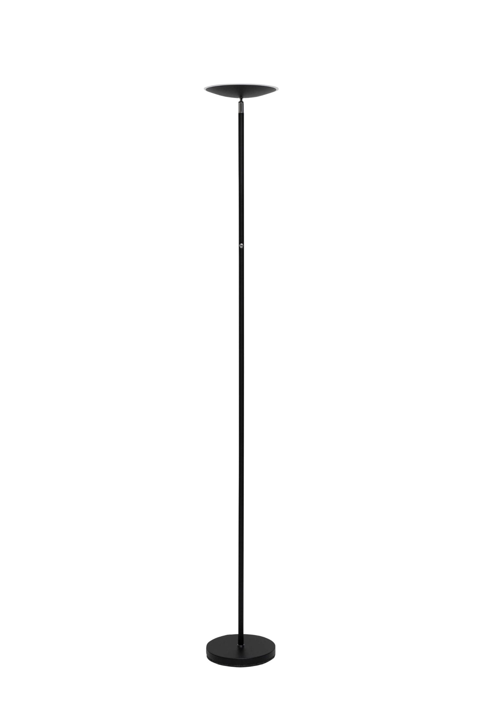 MAULsphere Stehleuchte – 3000 K, dimmbar, 2570 lm, 27 W, schwarz