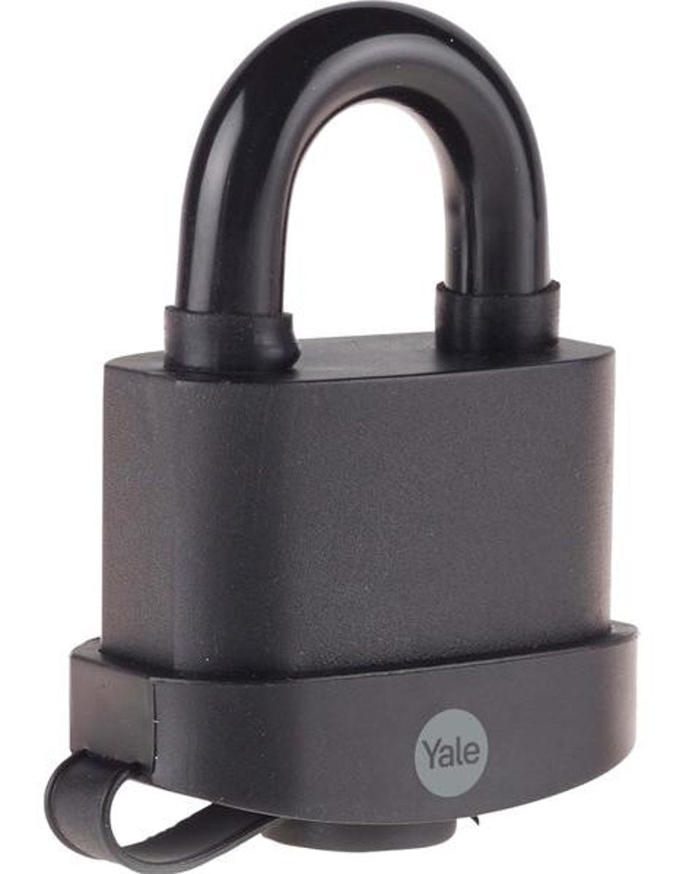 Yale Y220B Mechanisches Vorhängeschloss – Stahl, Bügel 29×29 mm, Ø13 mm, Sicherheitsstufe 3, Aussen, Schwarz