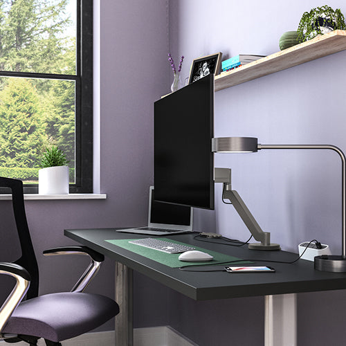 Chief DMA1S – Monitorarm Tischhalterung – bis 32" – bis 6,8 kg/Monitor – höhenverstellbar – Silber