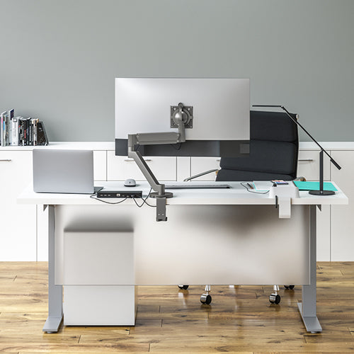 Chief DMA1S – Monitorarm Tischhalterung – bis 32" – bis 6,8 kg/Monitor – höhenverstellbar – Silber