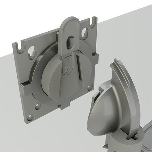 Chief DMA1S – Monitorarm Tischhalterung – bis 32" – bis 6,8 kg/Monitor – höhenverstellbar – Silber