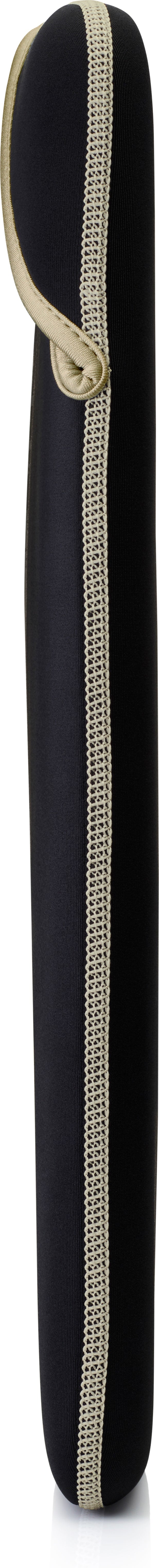 HP Notebook-Schutzhülle für HP bis 15,6" – Reversibel, Neopren – Schwarz/Gold