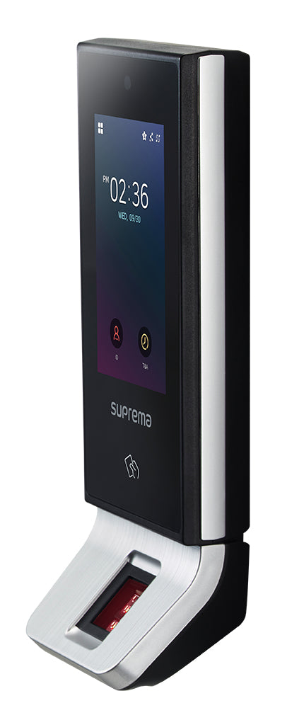 Suprema X-Station 2 Zutrittsterminal – 4,0" Display, 2 MP, Fingerabdruck, Karte (DESfire/Felica), PoE, IP65