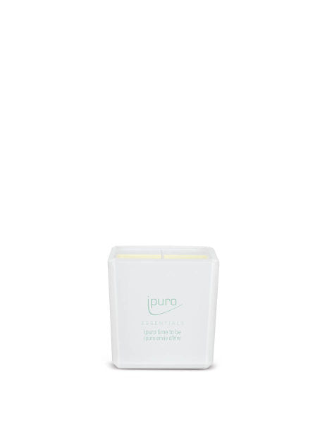 ipuro Time to be – Duftkerze, Quadratisch, 25 h