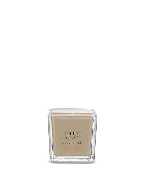 ipuro Essentials Zedernholz – Duftkerze, 25 h