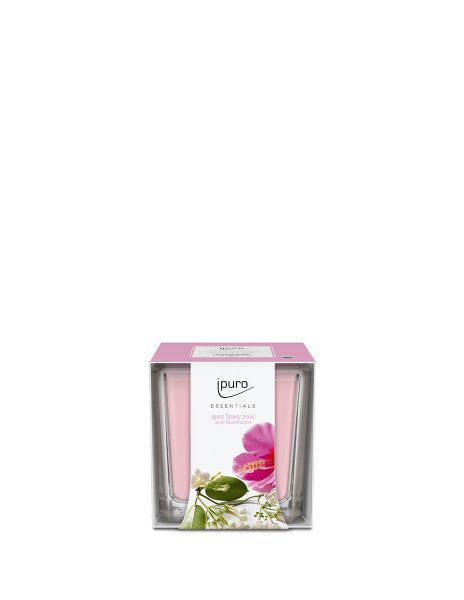 ipuro Essentials Flower Bowl – Duftkerze, 25 h