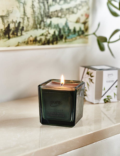 ipuro Essentials Black Bamboo – Duftkerze, 25 h