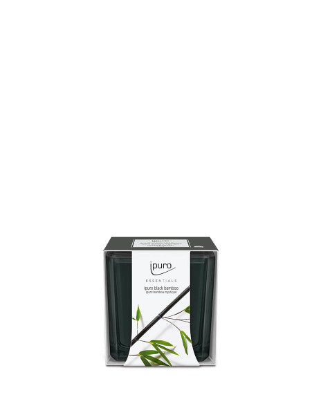 ipuro Essentials Black Bamboo – Duftkerze, 25 h