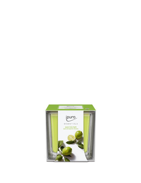ipuro Duftkerze – lime light – 125 g – 25 h