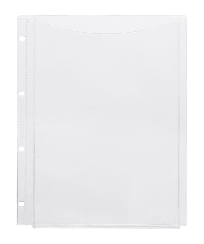 Kolma Sichtmappe A4 – Transparent, Kunststoff, Glänzend, 100 µm, 5er-Pack, 100% Recycelbar