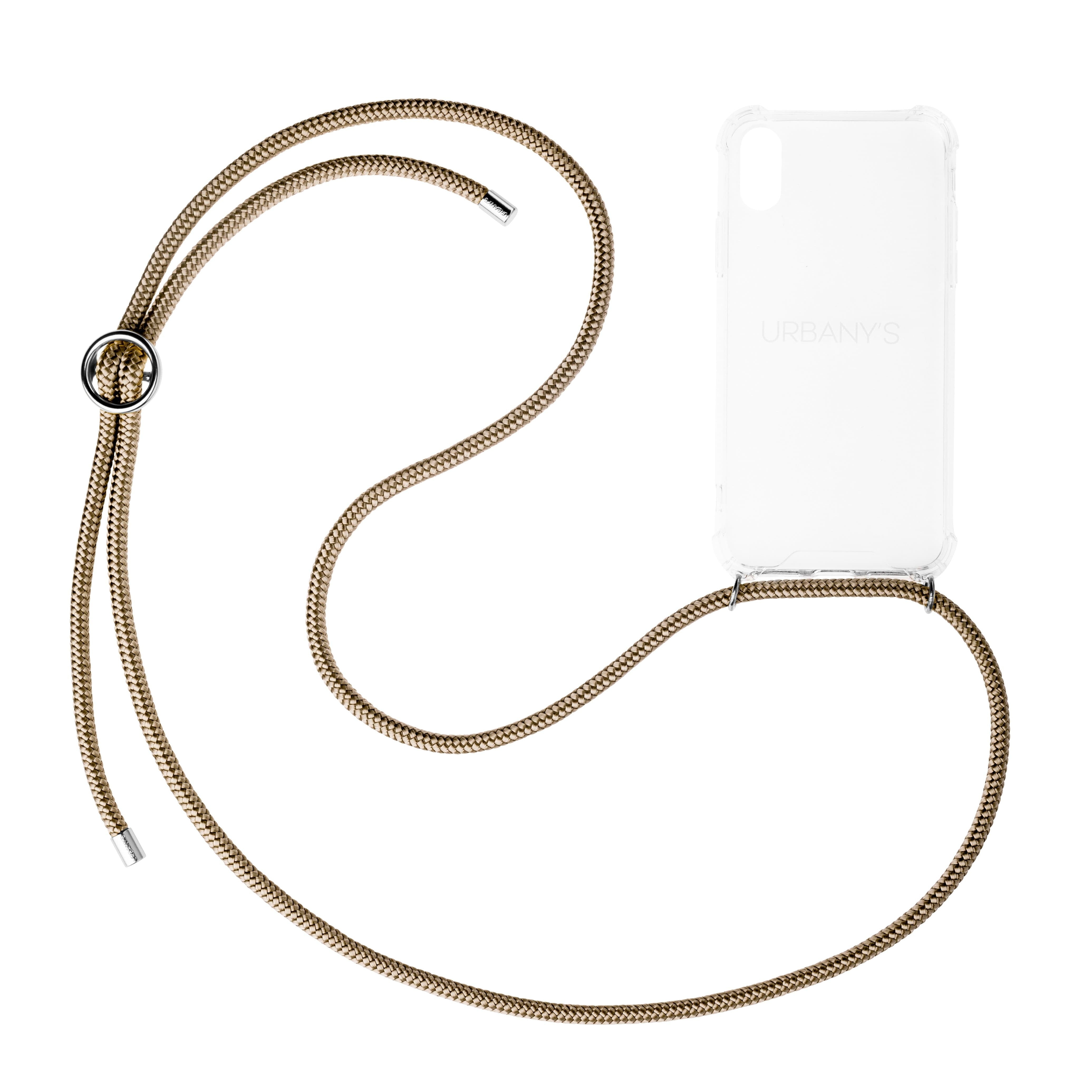 Urbany's Beach Beauty Backcover – für Samsung Galaxy S21 Ultra, mit Halsband, stossfest, kratzresistent