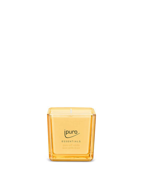 ipuro Essentials Soft Vanilla – Duftkerze, 25 h