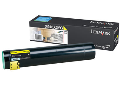 Lexmark Toner – gelb, 22000 Seiten