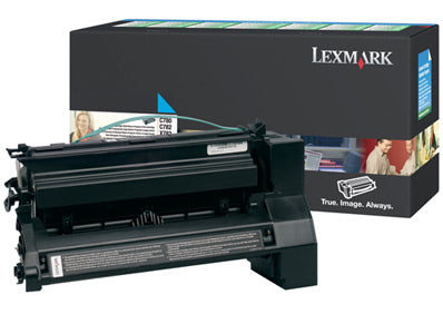 Lexmark Toner – cyan, 10000 Seiten