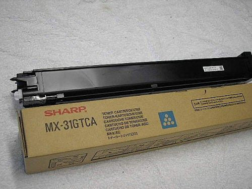 Sharp Toner – cyan, 15000 Seiten – für Farb-Laserdrucker/Multifunktionsgeräte