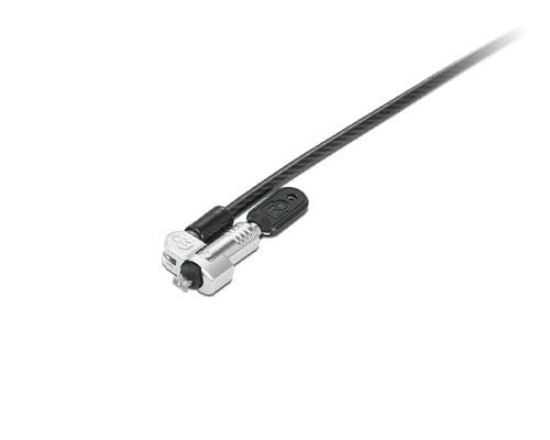 Lenovo NanoSaver Kabelschloss für Laptops und PCs – 1,8 m, Kensington, mit Schlüssel – Schwarz