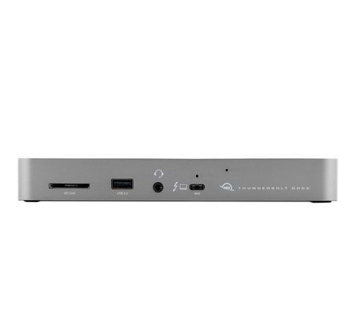 OWC Thunderbolt-Hub – Thunderbolt 4, 4× USB-A, GbE, SD, 3,5 mm Audio, für Windows/Mac