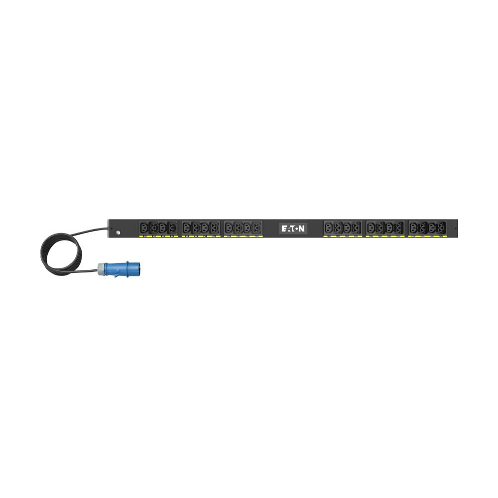 Eaton Rack-PDU G4 BA – 0U, senkrecht, 12× IEC C13, 12× C39, CEE 16A 1Ph (IEC 60309), 230 V/16 A, einphasig, 3 m