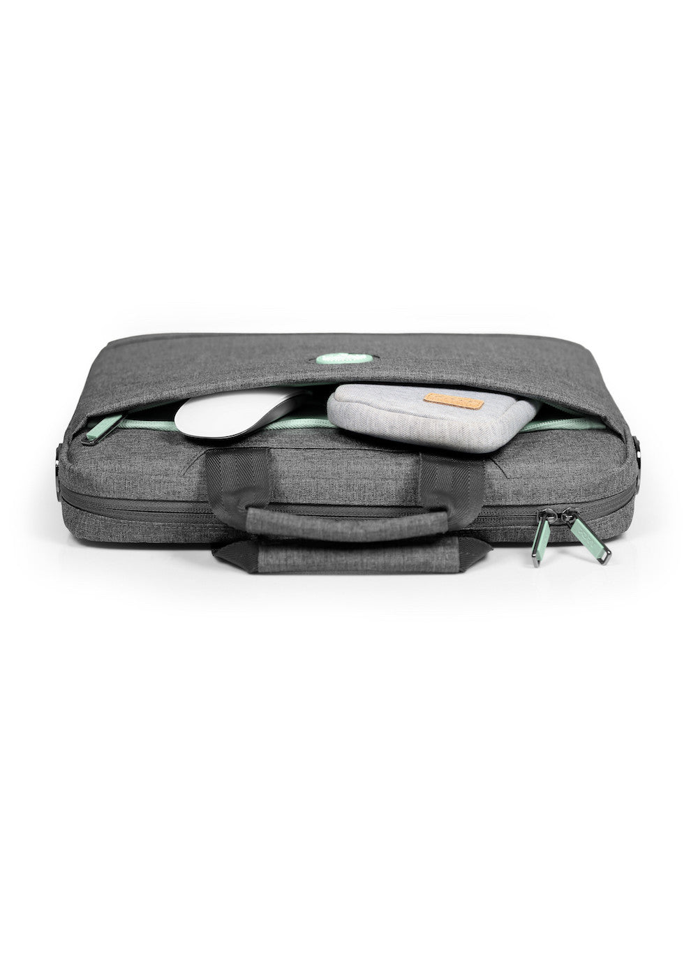 Port Designs Notebook-Tasche bis 15,6" – 72% recycelte Materialien – Grau