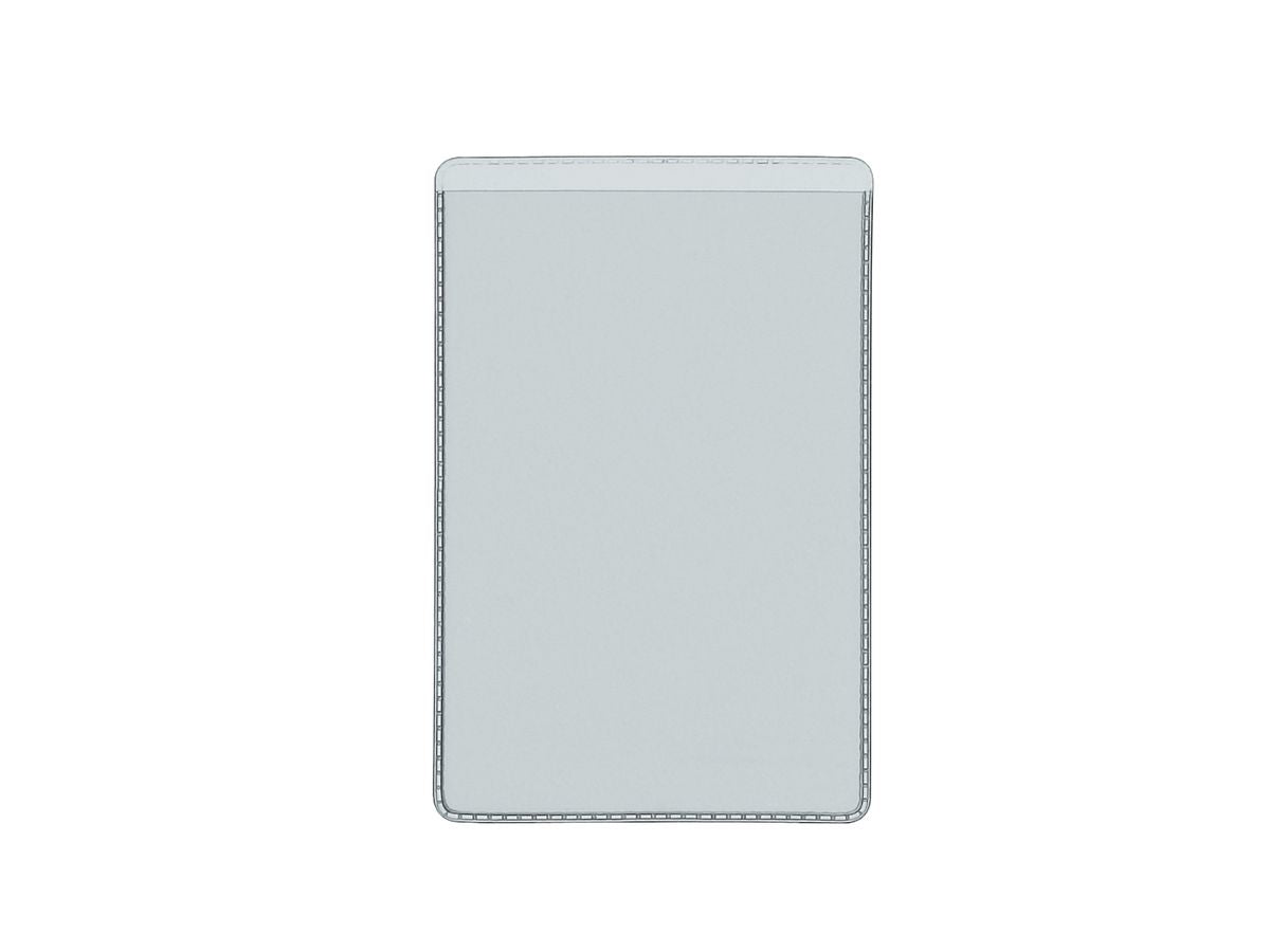 Buroline Einsteckhülle – für 63 × 94 mm – PVC, transparent
