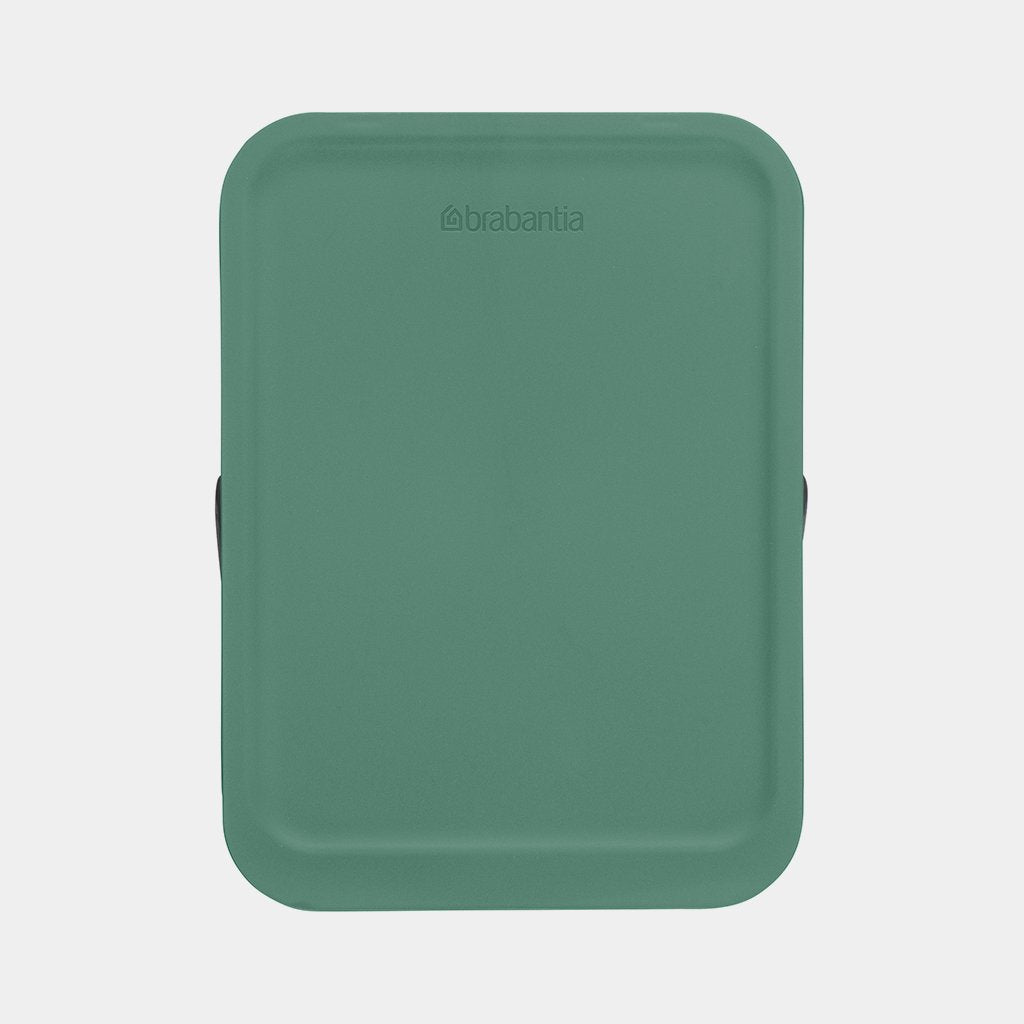 Brabantia Sort & Go Recyclingbehälter – 40 l – Kunststoff, rechteckig – grün