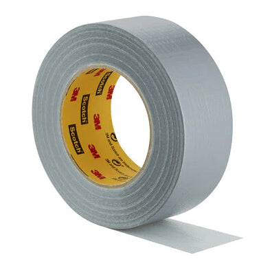 3M Scotch Universal Gewebeband/Gaffa – 48 mm × 50 m, silber, 1 Stück