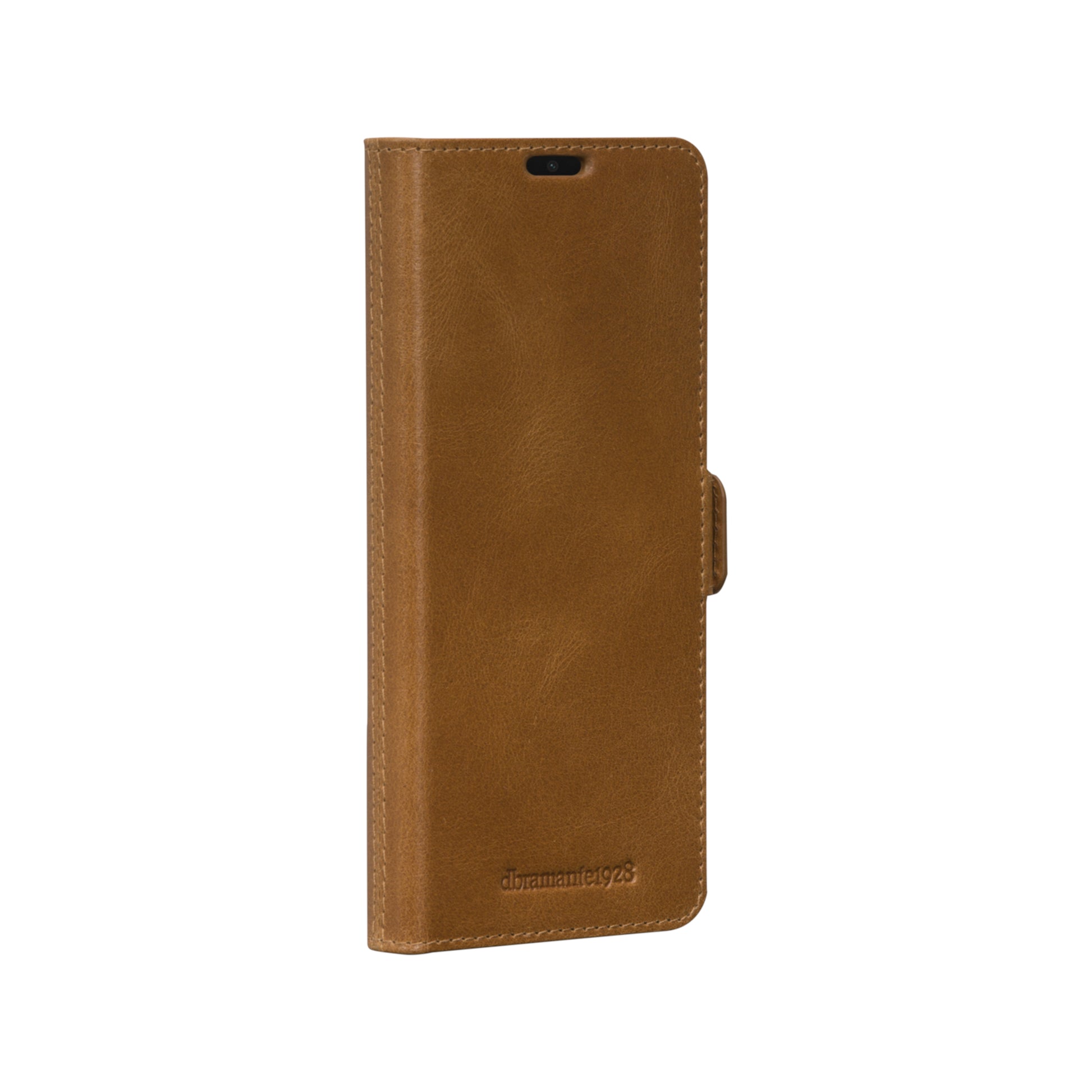 dbramante1928 Copenhagen Slim Wallethülle – für Samsung Galaxy S21, Leder, Braun, Magnetverschluss