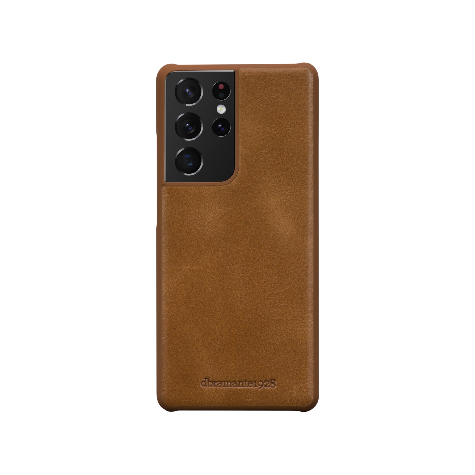 dbramante1928 Lynge Wallethülle – für Samsung Galaxy S21 Ultra, 3 Kartenfächer, Leder, Braun