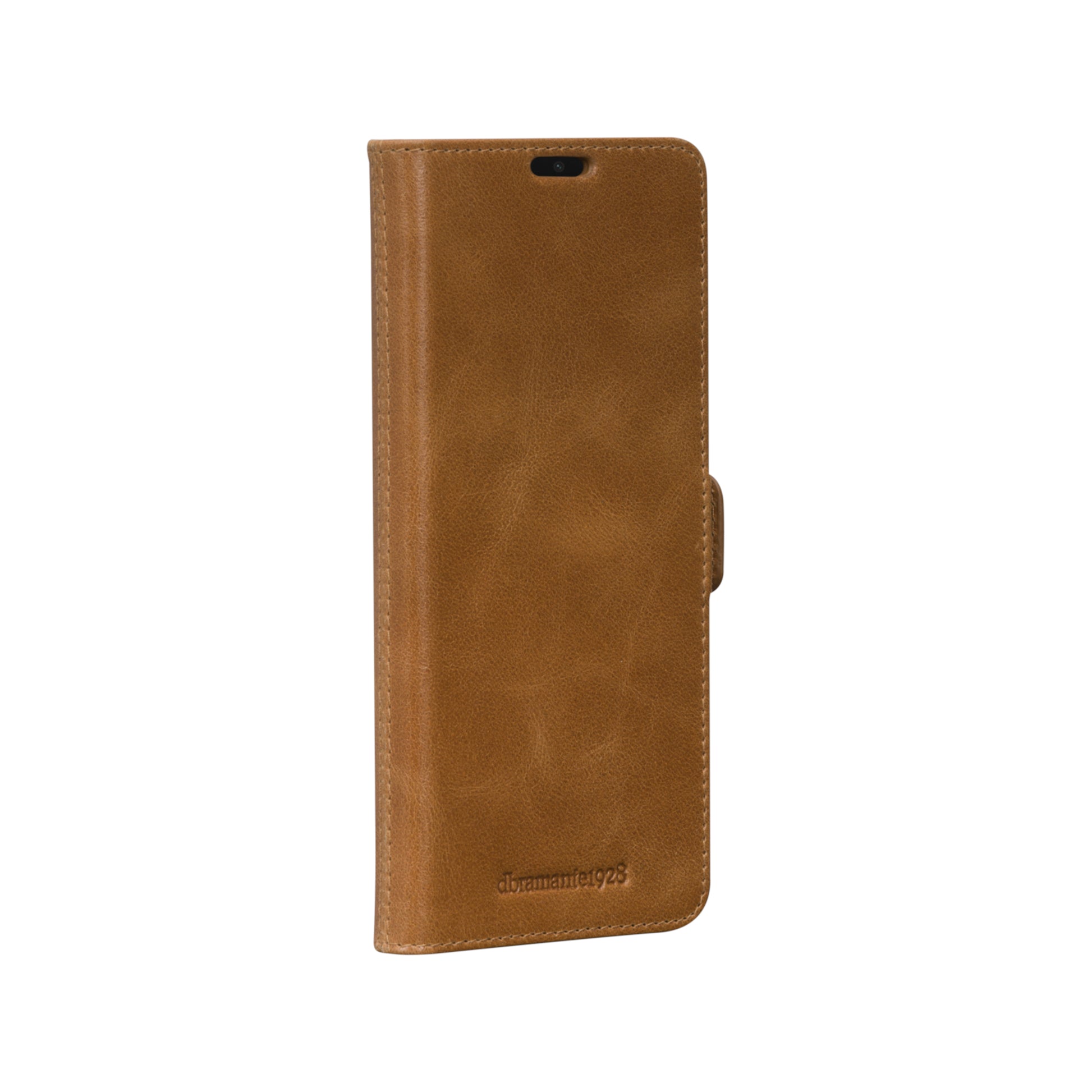 dbramante1928 Lynge Wallethülle – für Samsung Galaxy S21 Ultra, 3 Kartenfächer, Leder, Braun
