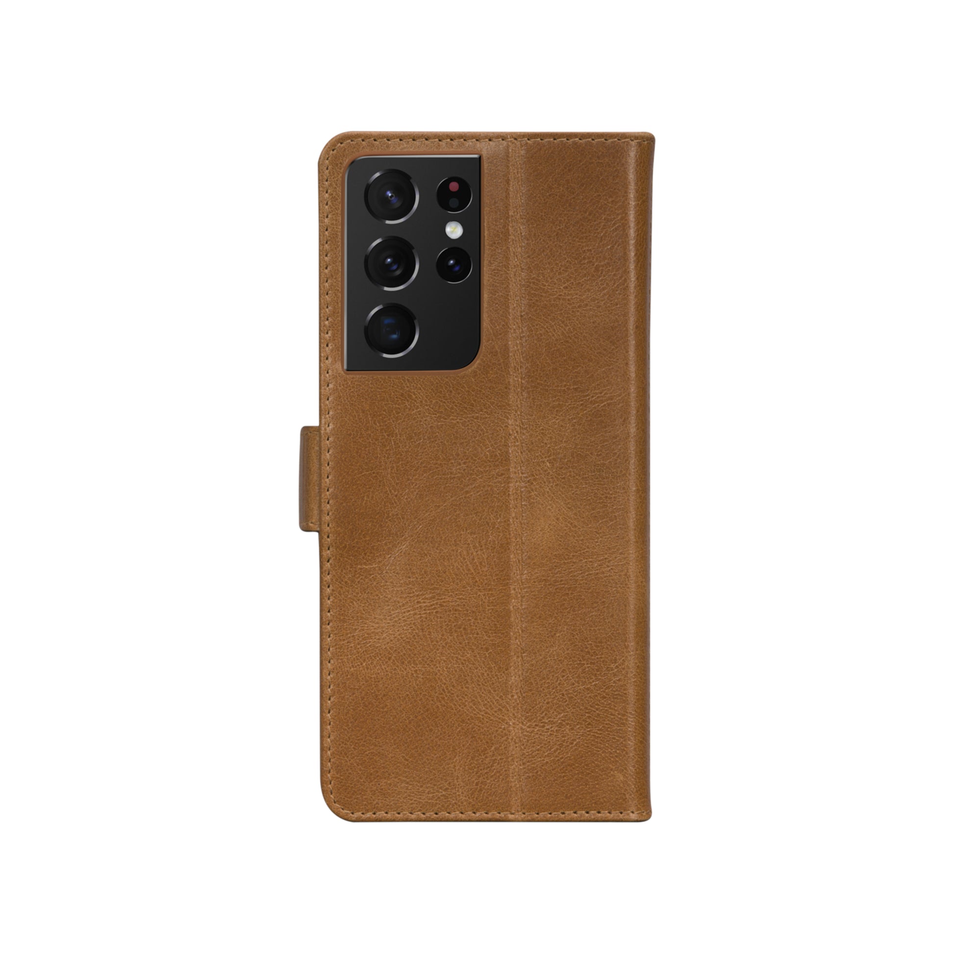 dbramante1928 Copenhagen Slim – Wallethülle – für Samsung Galaxy S21 Ultra, 1 Kartenfach, Leder, Braun