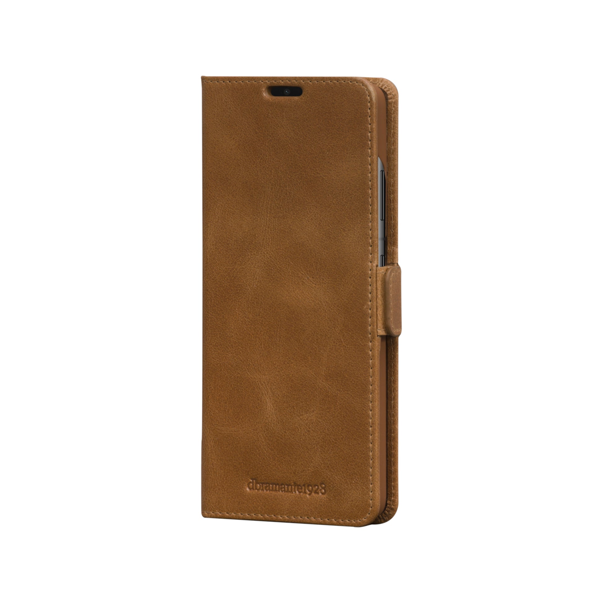 dbramante1928 Lynge Wallethülle – für Samsung Galaxy S21 Ultra, 3 Kartenfächer, Leder, Braun