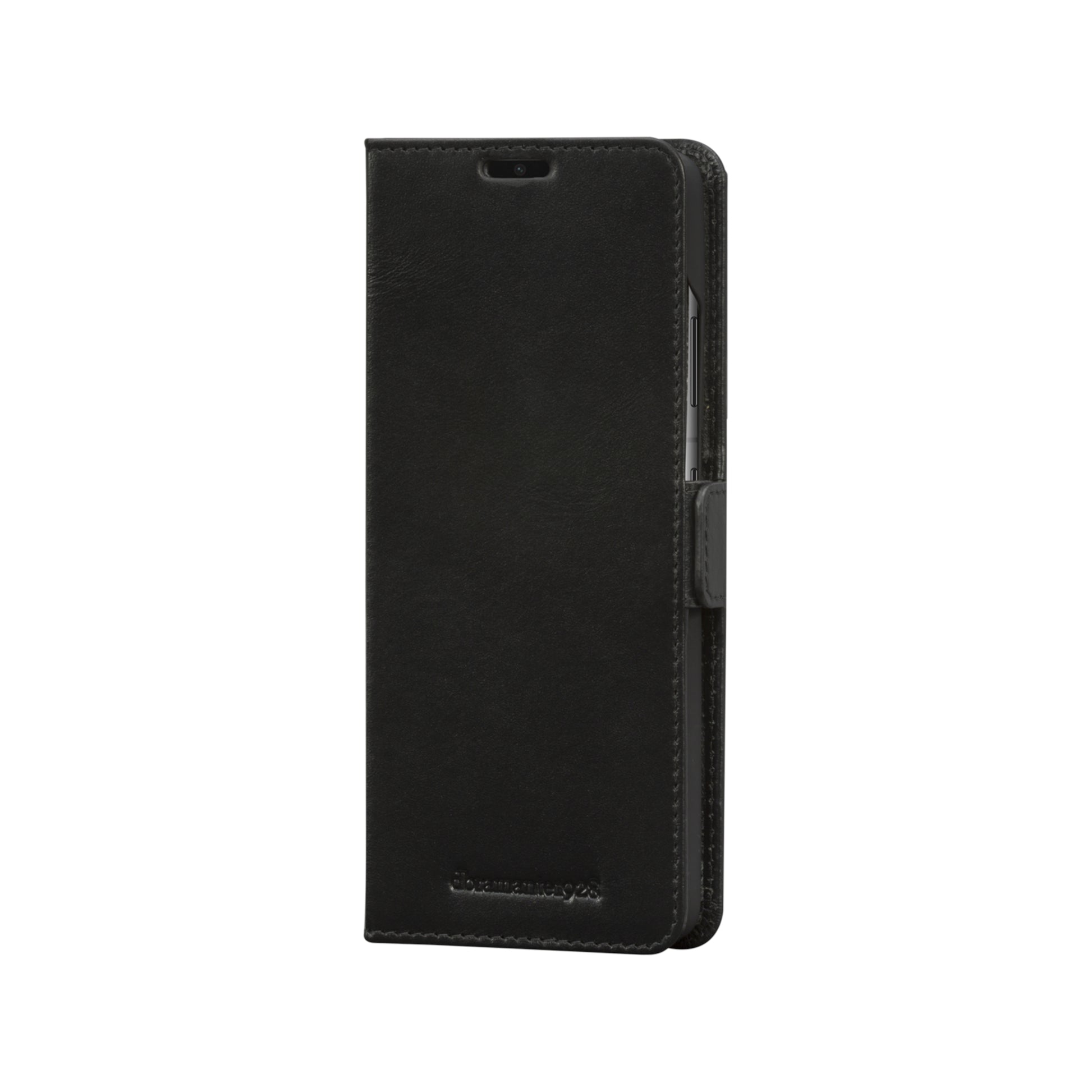 dbramante1928 Lynge Wallethülle – für Samsung Galaxy S21 Ultra, Leder, Schwarz, Magnetverschluss