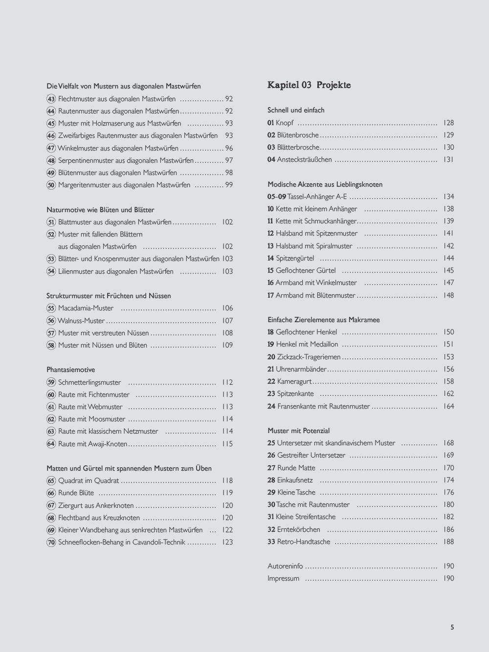 TOPP Verlag Buch – Makramee: Das grosse Buch der Muster, Hardcover, 192 Seiten, Deutsch