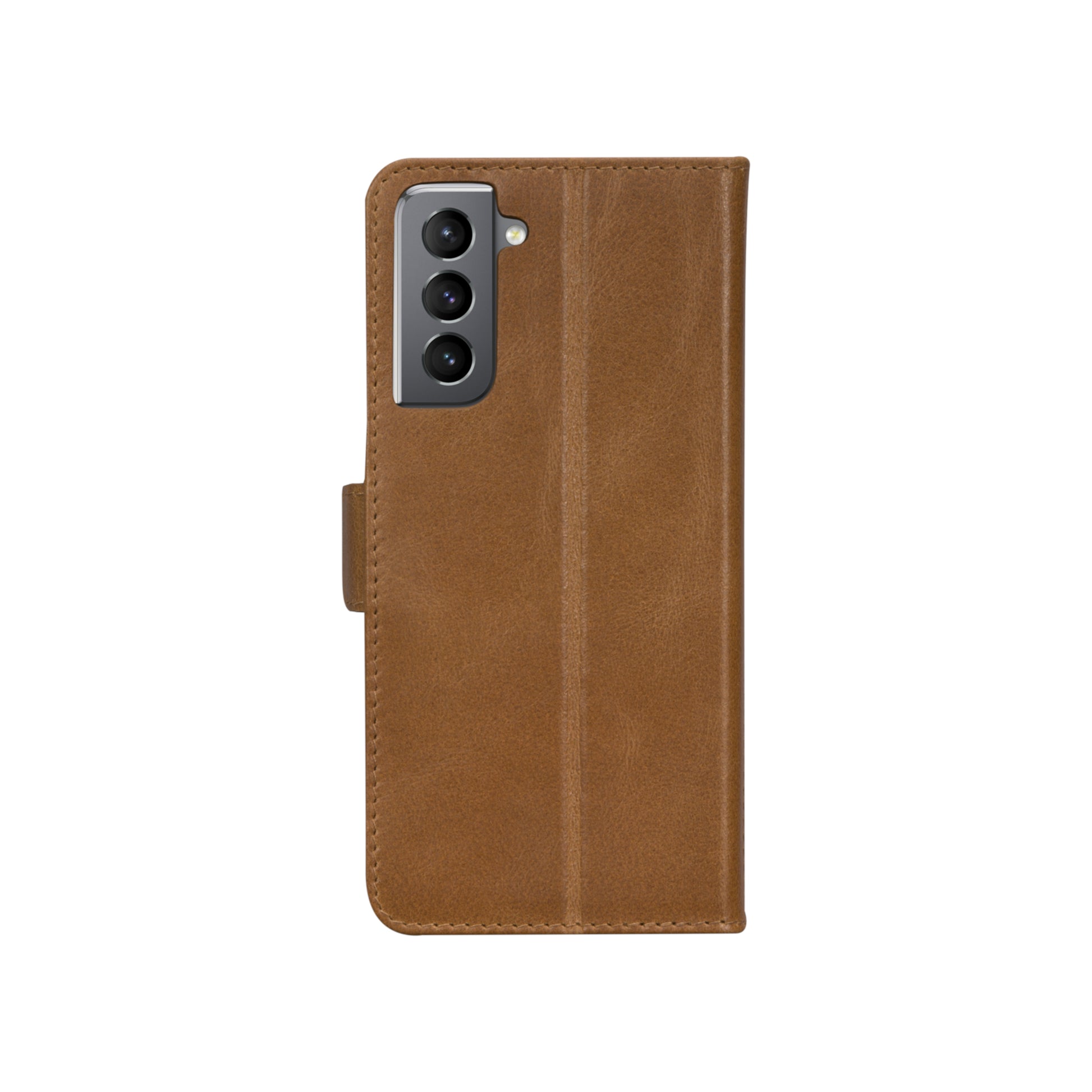 dbramante1928 Copenhagen Slim – Wallethülle – für Samsung Galaxy S21 Plus, 1 Kartenfach, Leder, Braun