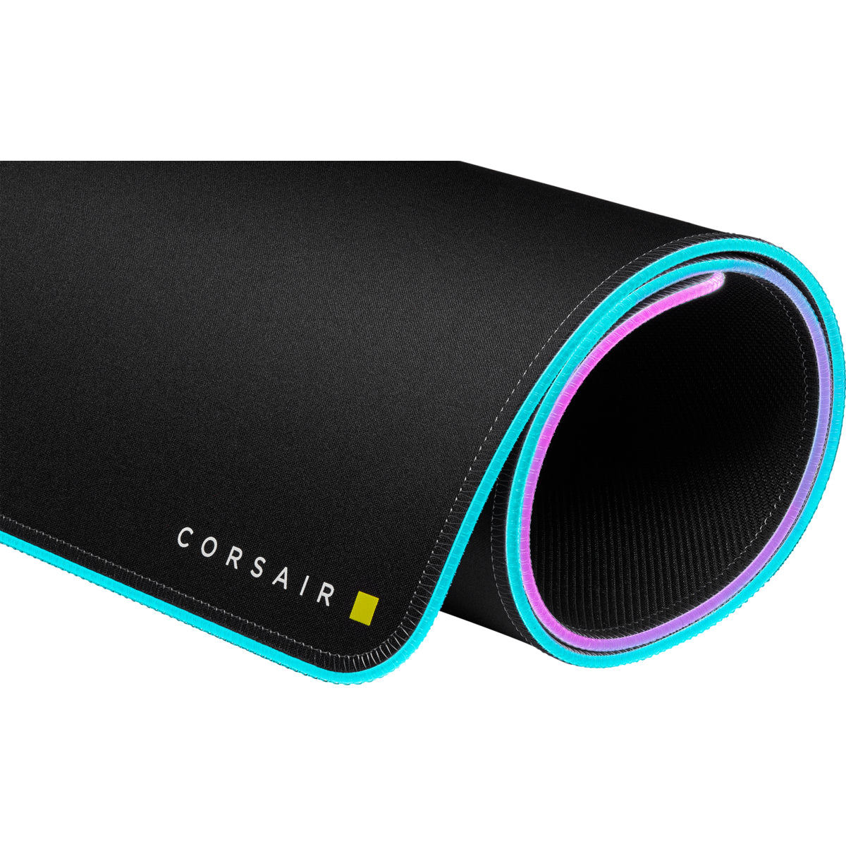 Corsair MM700 RGB Extended Gaming-Mauspad – USB, RGB-Hintergrundbeleuchtung, Anti-Rutsch-Basis, Schwarz