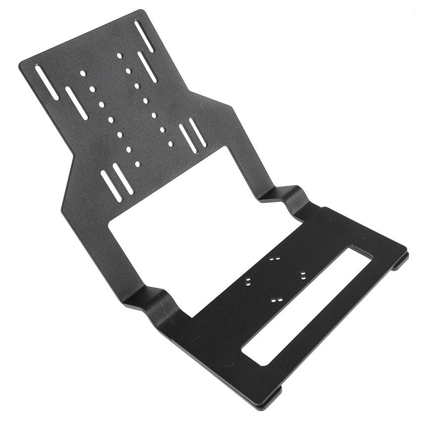 Brodit Tablet-Rahmen – für VESA 75×100 – Metall, senkrecht – Schwarz