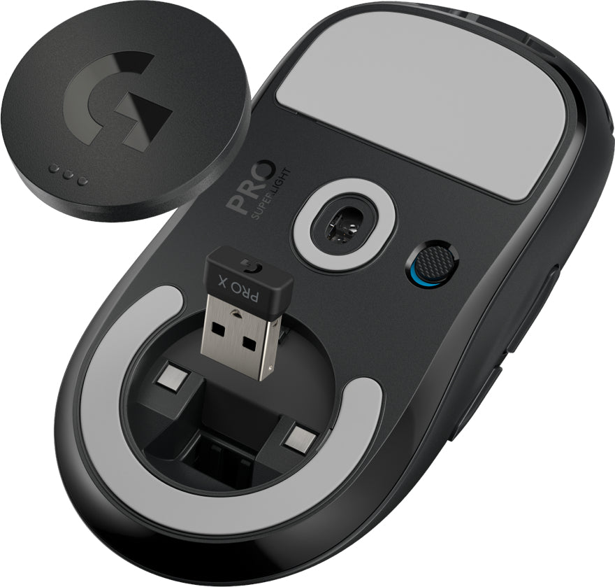 Logitech G PRO X Wireless Gaming-Headset – Over-Ear, Kabellos (LIGHTSPEED), 3,5 mm Klinke, Schwarz