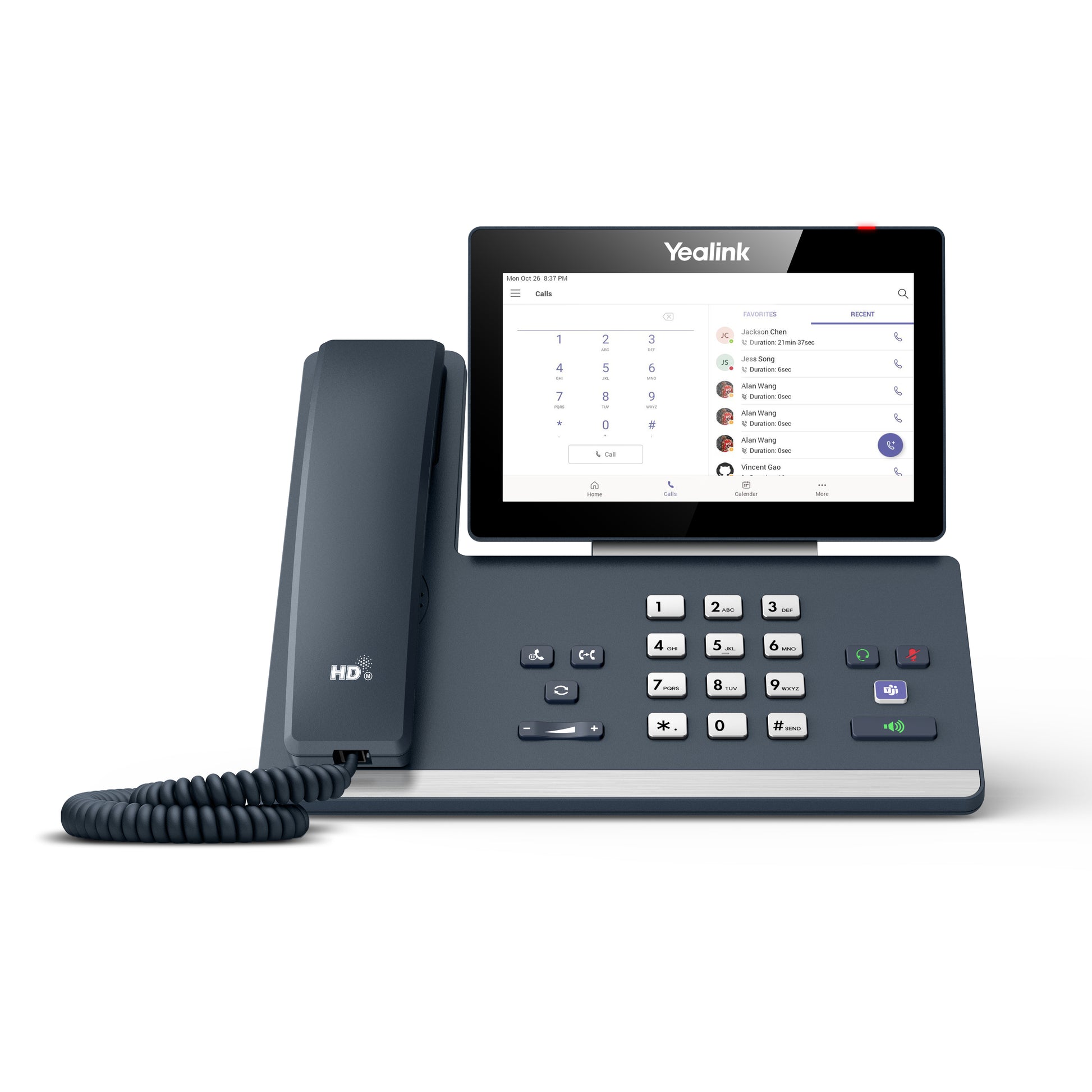 Yealink MP58 – 7" Touch-Display, für Microsoft Teams, PoE, Grau