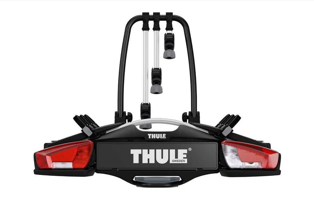 Thule Fahrradträger Velo Compact – 3 Fahrräder – für Anhängerkupplung – bis 60 kg – schwarz