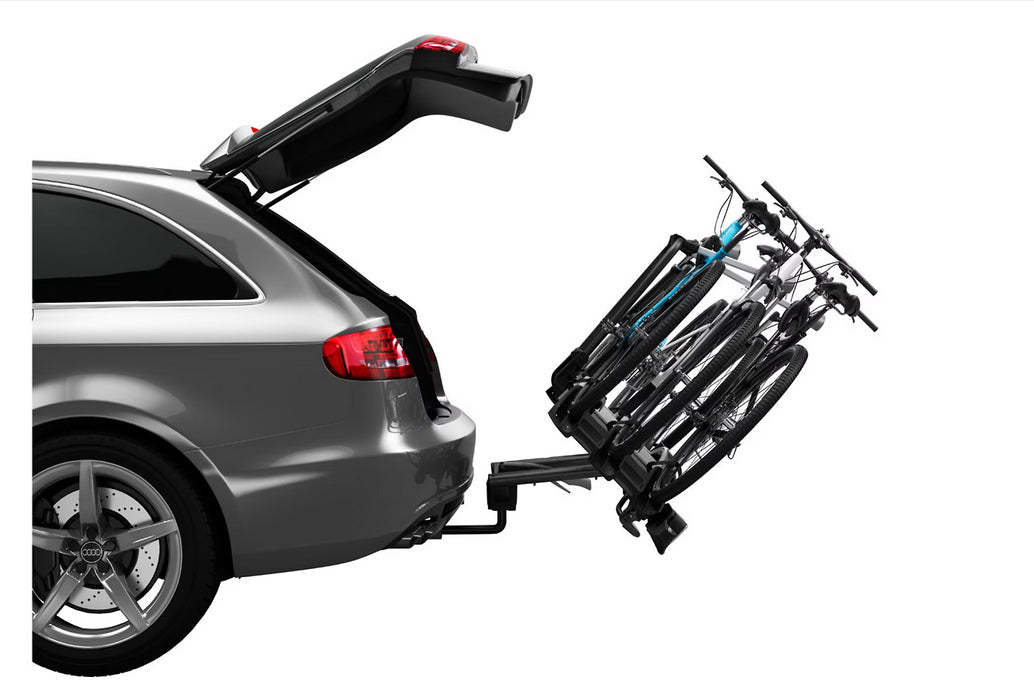 Thule Fahrradträger Velo Compact – 3 Fahrräder – für Anhängerkupplung – bis 60 kg – schwarz