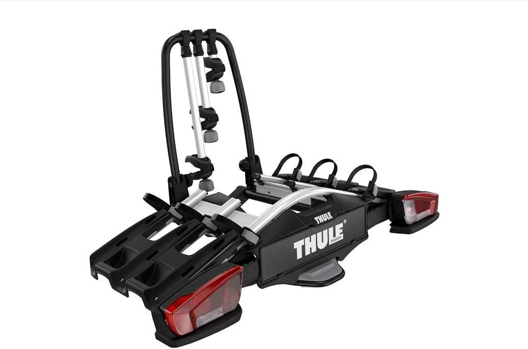 Thule Fahrradträger Velo Compact – 3 Fahrräder – für Anhängerkupplung – bis 60 kg – schwarz