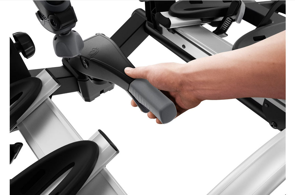 Thule Fahrradträger Velo Compact – 3 Fahrräder – für Anhängerkupplung – bis 60 kg – schwarz