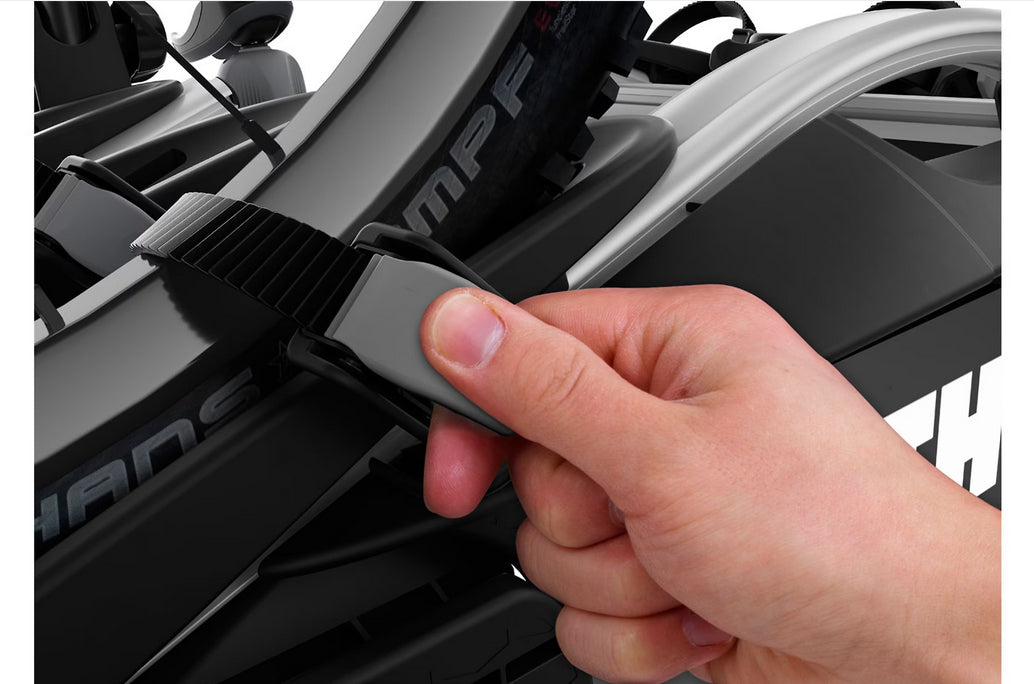 Thule Fahrradträger Velo Compact – 3 Fahrräder – für Anhängerkupplung – bis 60 kg – schwarz