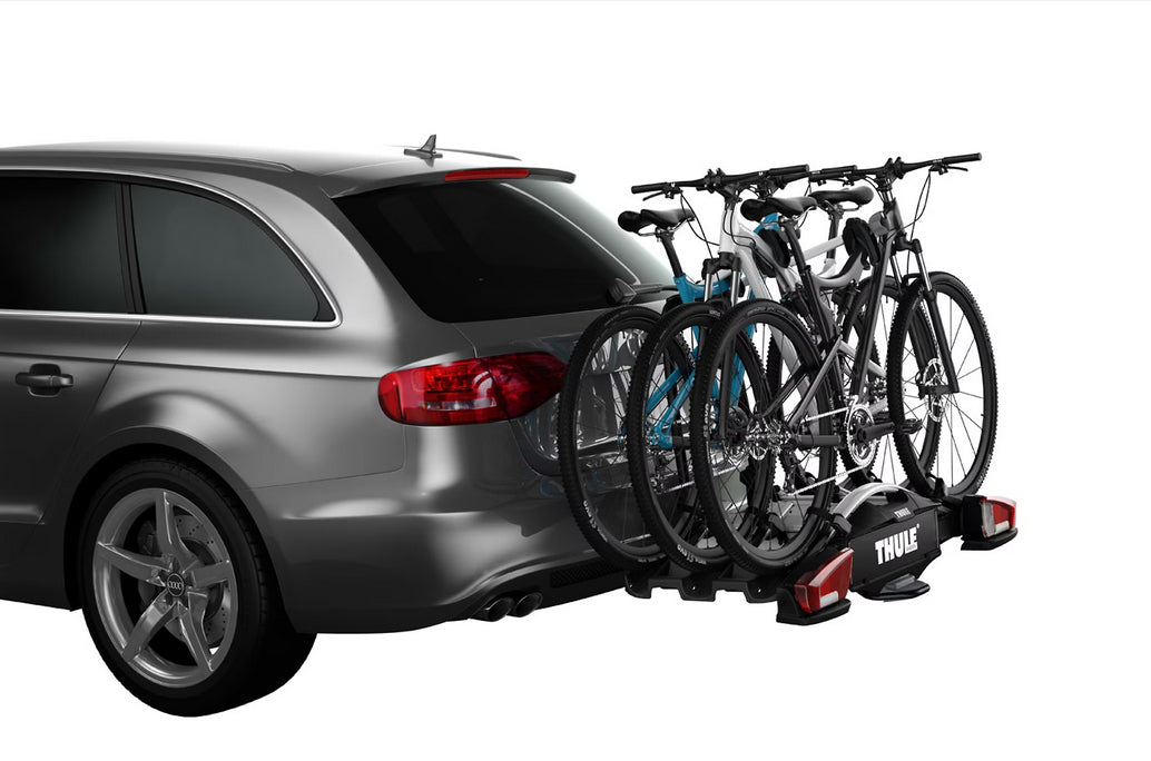 Thule Fahrradträger Velo Compact – 3 Fahrräder – für Anhängerkupplung – bis 60 kg – schwarz