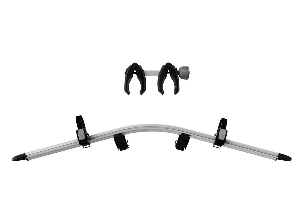 Thule Fahrradträger-Adapter – für Fahrradträger (hinterer Anbau) – 1 Stk. – Rahmen 22–80 mm, 25 kg – Silber