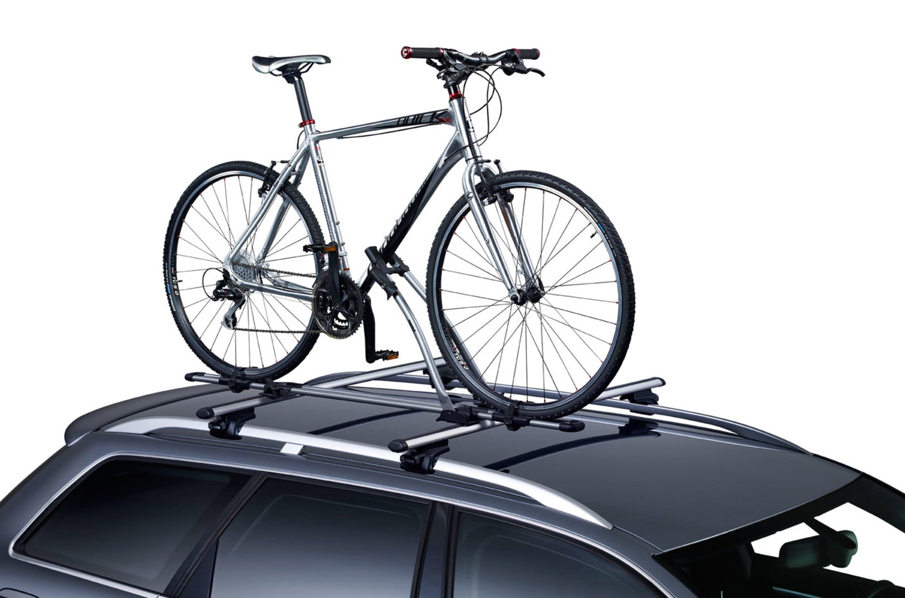 Thule FreeRide Fahrradträger – für Dach – Länge 149 cm – Max. Tragkraft 17 kg – 1 Stk.
