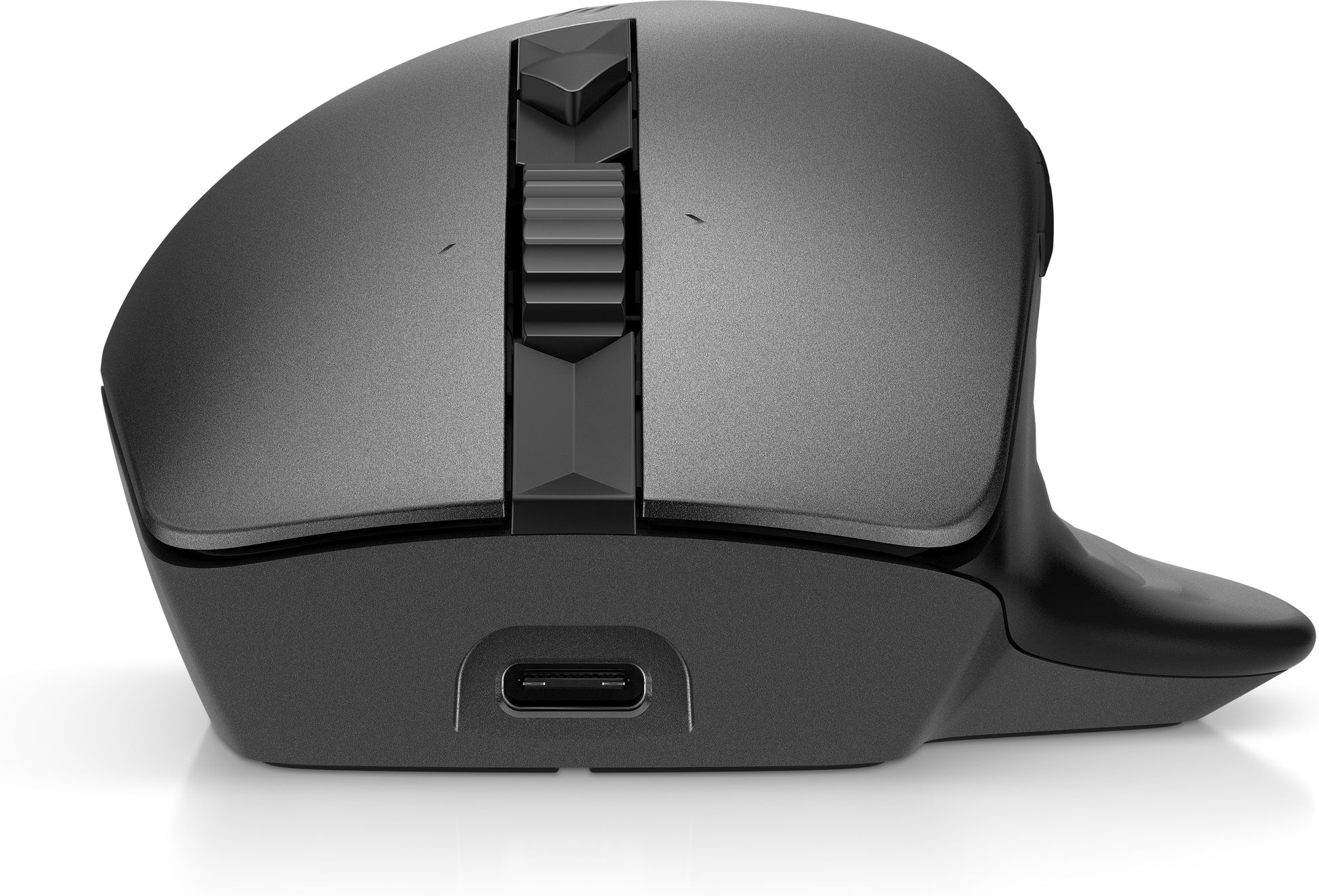 HP Wireless Creator 935M Business-Maus – kabellos, Hyperscrolling, für Rechtshänder, silber/schwarz
